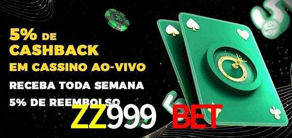 Promoções do cassino ao Vivo ZZ999 Bet
